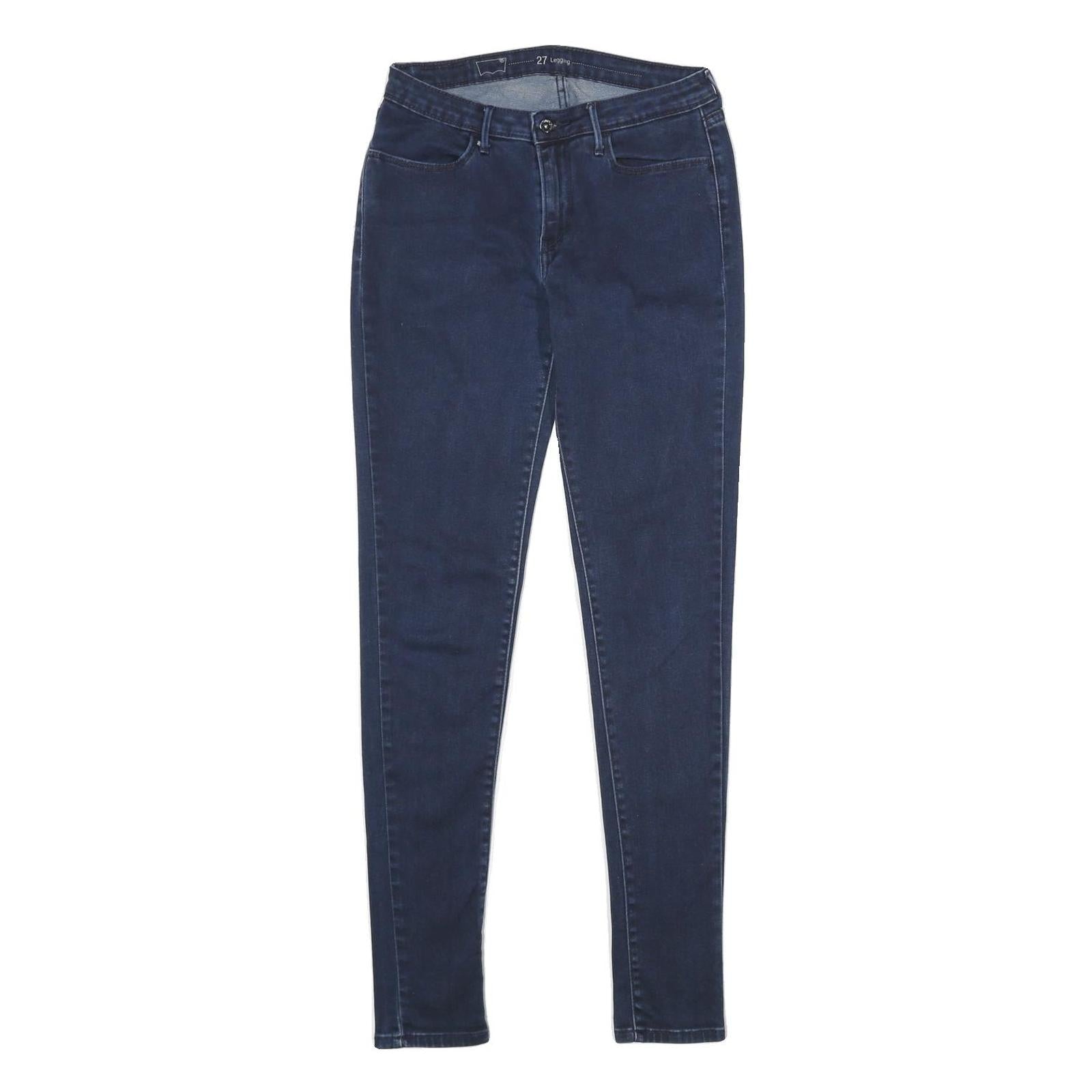LEVI'S Womens Jeans Blue Slim Legging Denim Medium W27 L32 Stretch Cotton