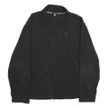 STARTER Mens Black Jacket M Polyester Blend Zip Plain Casual Lightweight