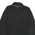 STARTER Mens Black Jacket M Polyester Blend Zip Plain Casual Lightweight