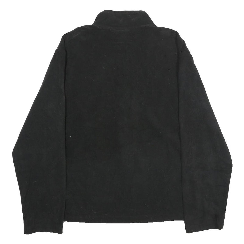 STARTER Mens Black Jacket M Polyester Blend Zip Plain Casual Lightweight