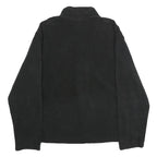 STARTER Mens Black Jacket M Polyester Blend Zip Plain Casual Lightweight