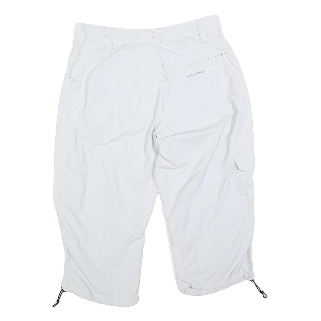 MAMMUT Womens White Casual Cargo Shorts M W30 Lightweight Outdoor