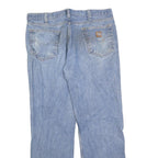 CARHARTT Mens Jeans Blue Regular Straight Denim Medium W36 L32 Classic Workwear