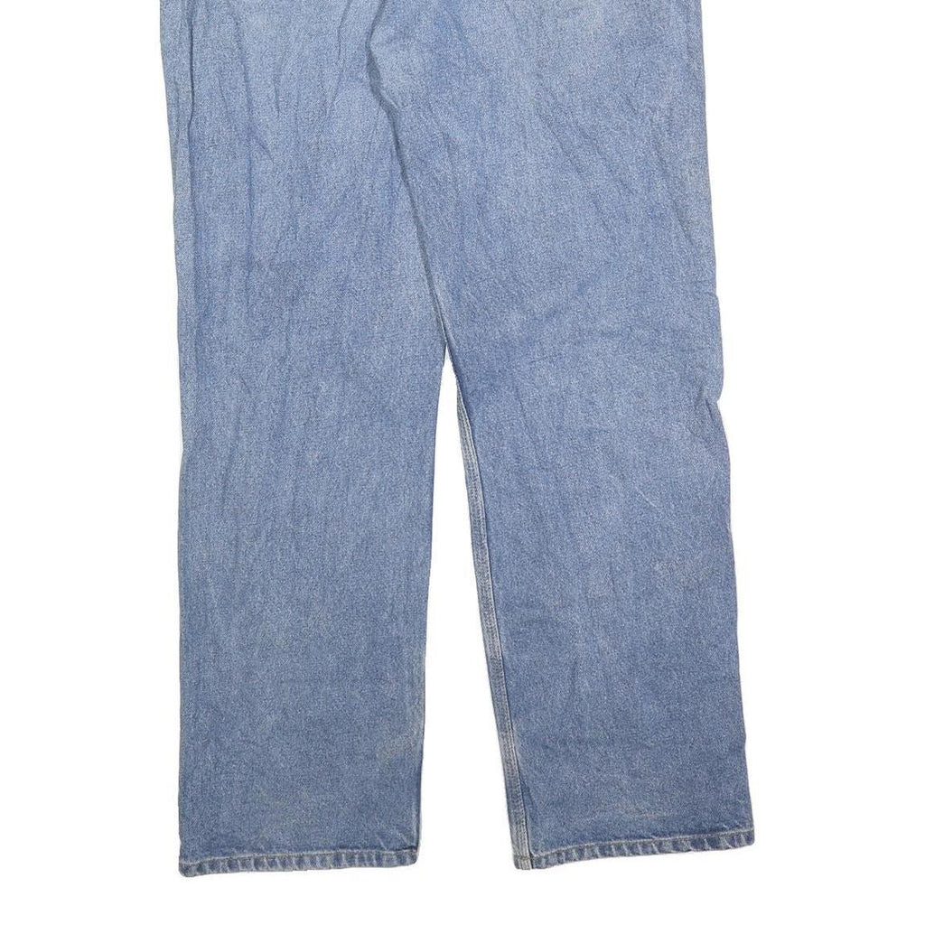 CARHARTT Mens Jeans Blue Regular Straight Denim Medium W36 L32 Classic Workwear