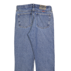 WRANGLER Mens Blue Regular Fit Straight Denim Medium W33 L30 Classic Jeans