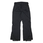 COLUMBIA Lined Mens Polyester Blend Black Relaxed Tapered Trousers W28 L30