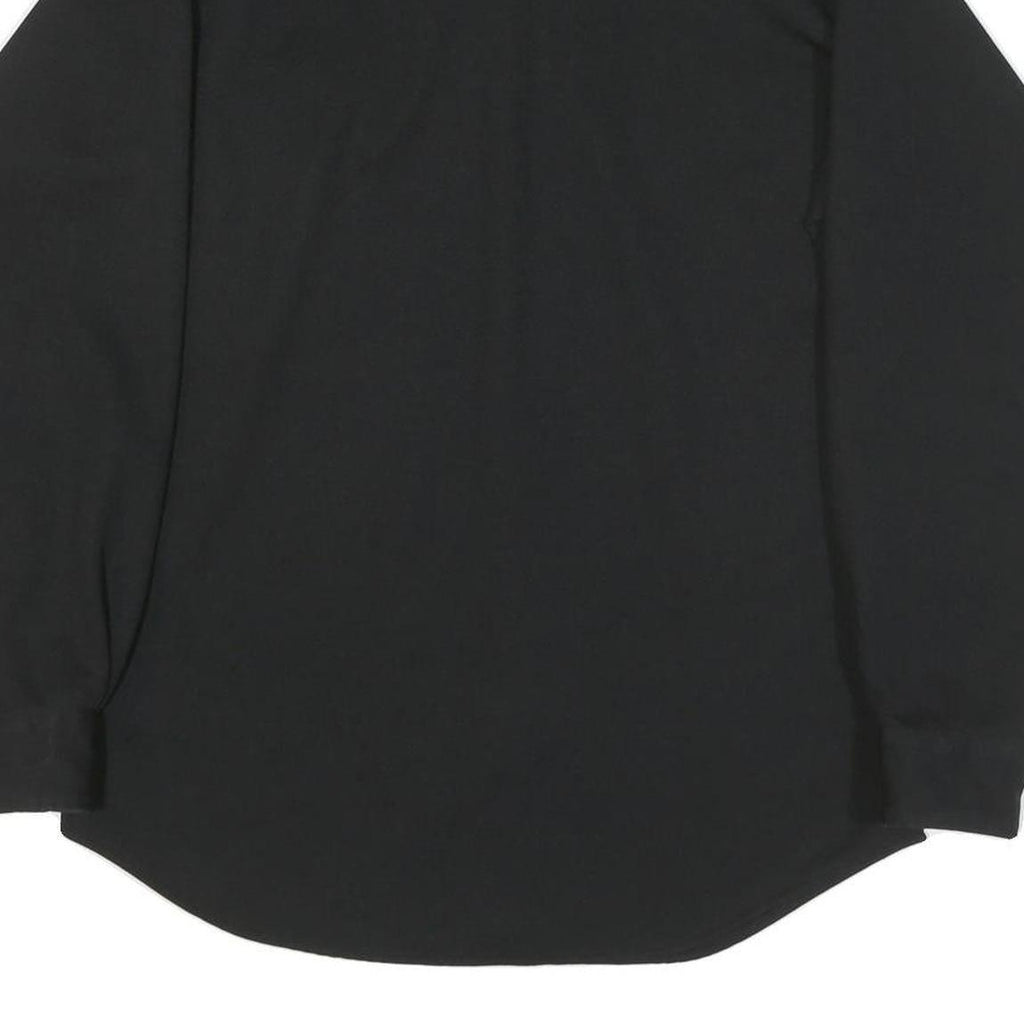 CIEIGHTON Womens Black Shirt L Button Pocket Cotton Blend Stylish