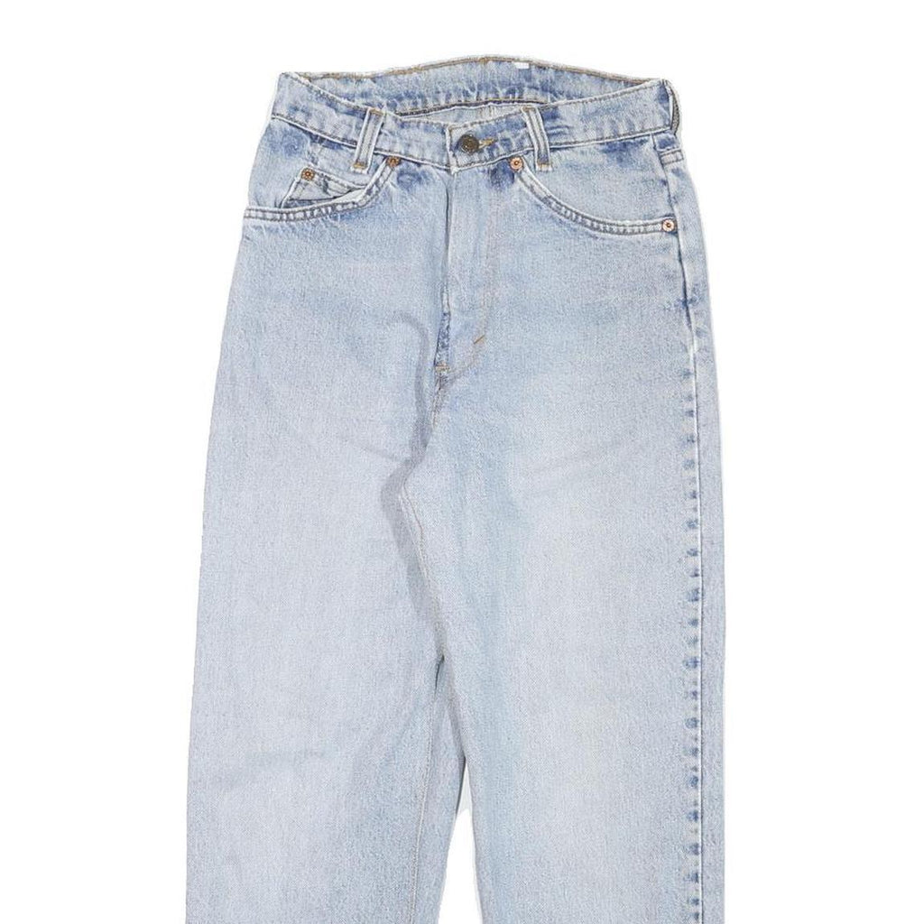 LEVI'S Womens Jeans Blue Relaxed Straight Denim Light W24 L24 Classic Casual