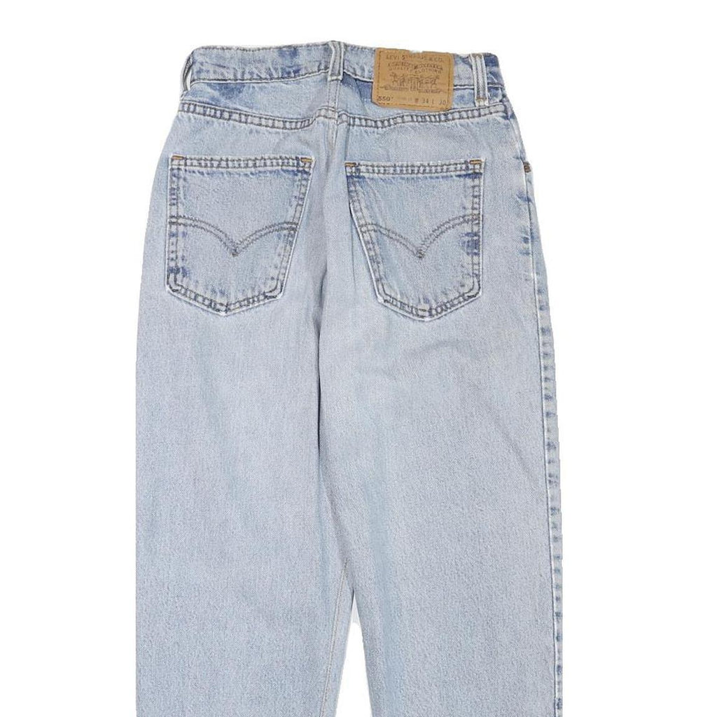 LEVI'S Womens Jeans Blue Relaxed Straight Denim Light W24 L24 Classic Casual