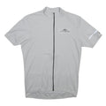 AESSE Mens Grey Jersey XL Short Sleeve 1/4 Zip Cycling Top Lightweight Sport