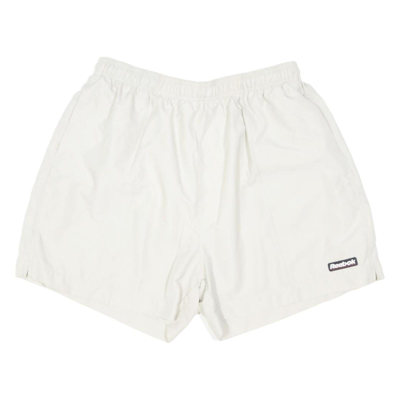 REEBOK Mens Shorts White Casual L W28 Lightweight Sportswear