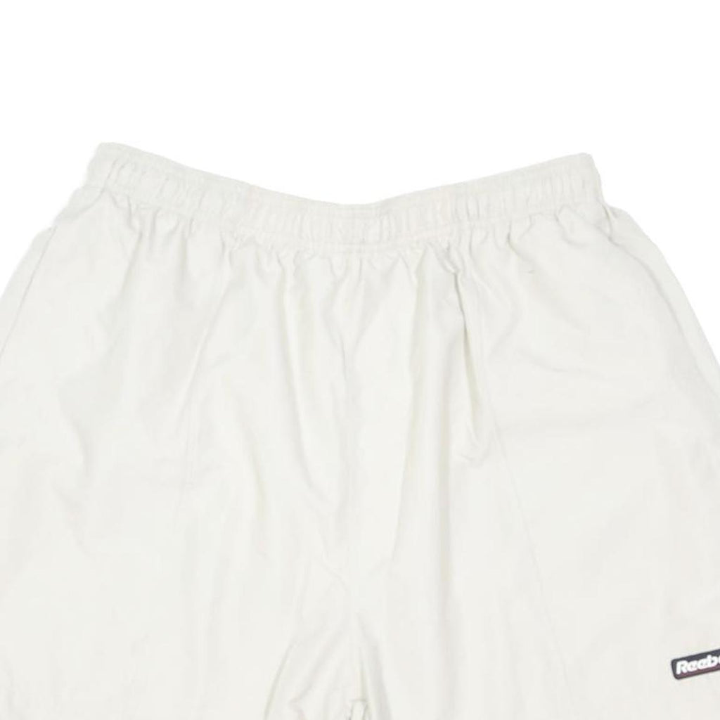 REEBOK Mens Shorts White Casual L W28 Lightweight Sportswear