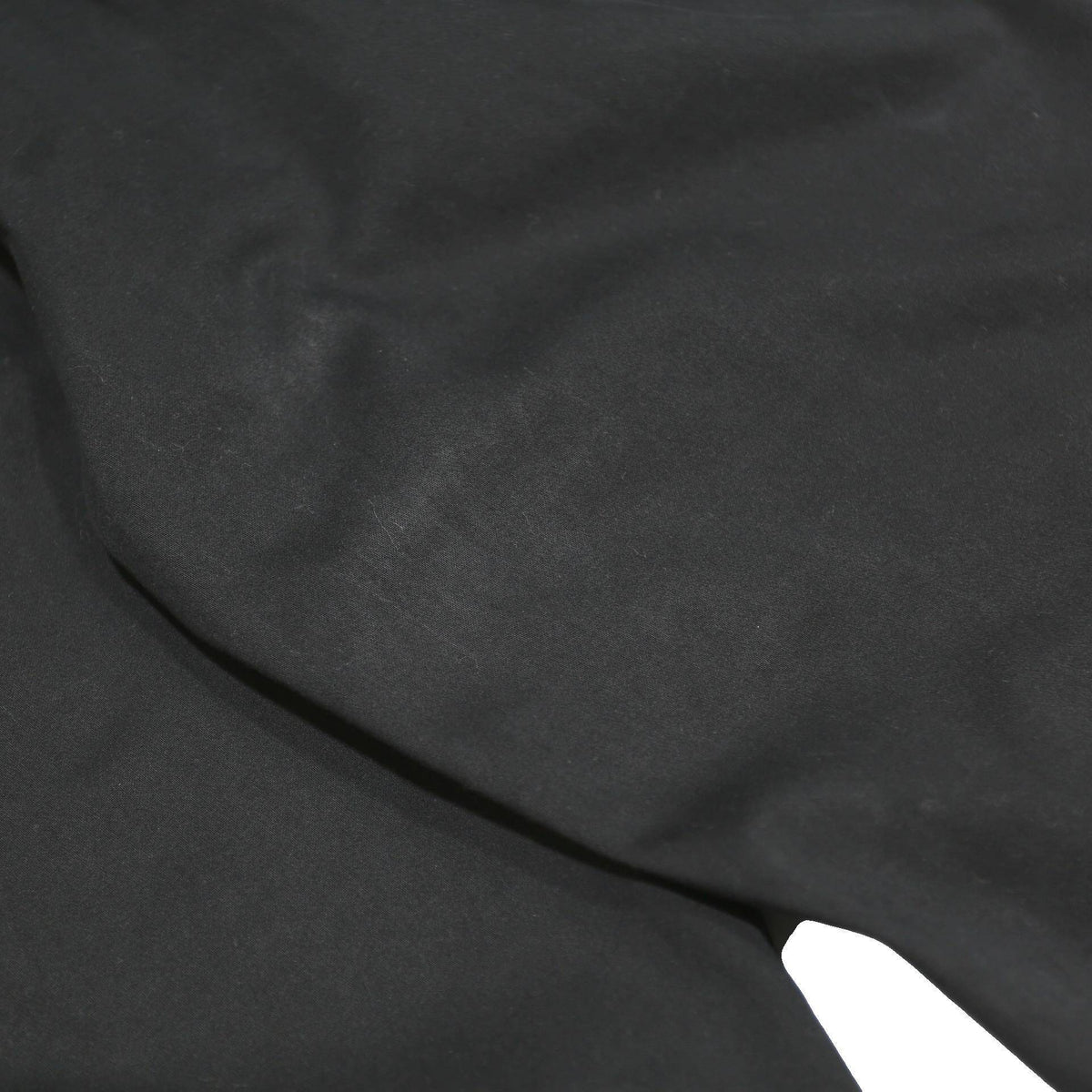 TOMMY HILFIGER Mens Slim Black Cotton Blend Zip Trousers W30 L32 Stylish Comfort