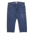 LEVI'S 501 Mens Jeans Blue Regular Straight Denim Medium W40 L24 Classic Button