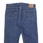LEVI'S 501 Mens Jeans Blue Regular Straight Denim Medium W40 L24 Classic Button