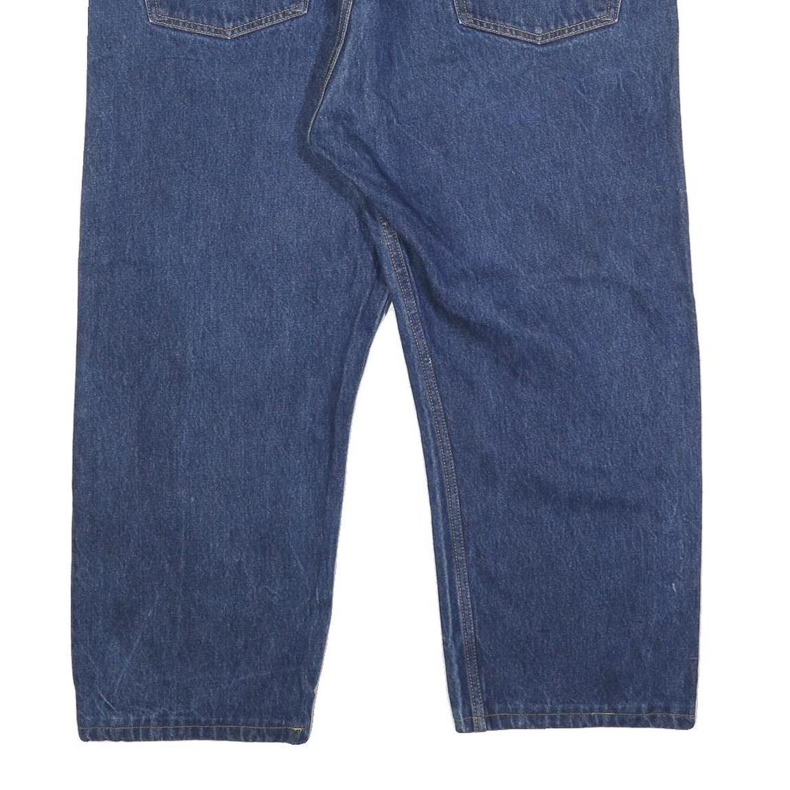 LEVI'S 501 Mens Jeans Blue Regular Straight Denim Medium W40 L24 Classic Button