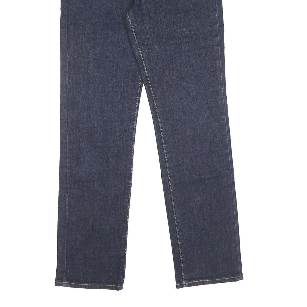 LEVI'S Mens Blue Slim Skinny Denim Raw W29 L30 Classic Zip Jeans