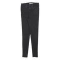LEVI'S 720 Womens Jeans Black Slim Skinny Denim Raw W25 L28 Stretch