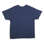 GILDAN Mens Navy Blue CSUF Dad Graphic T-Shirt XL Short Sleeve Crew Neck