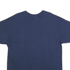 GILDAN Mens Navy Blue CSUF Dad Graphic T-Shirt XL Short Sleeve Crew Neck