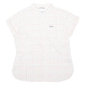 COLUMBIA Womens Shirt White Nylon Check L