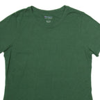 CHAMPION Womens T-Shirt Green L