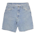 WRANGLER Mens Denim Blue Shorts Casual L W34 Classic Fit Cotton