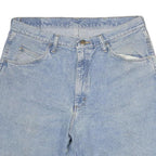 WRANGLER Mens Denim Blue Shorts Casual L W34 Classic Fit Cotton