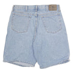 WRANGLER Mens Denim Blue Shorts Casual L W34 Classic Fit Cotton