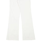 LEE Womens White Regular Straight Denim Medium W24 L28 Cotton Blend Zip Jeans