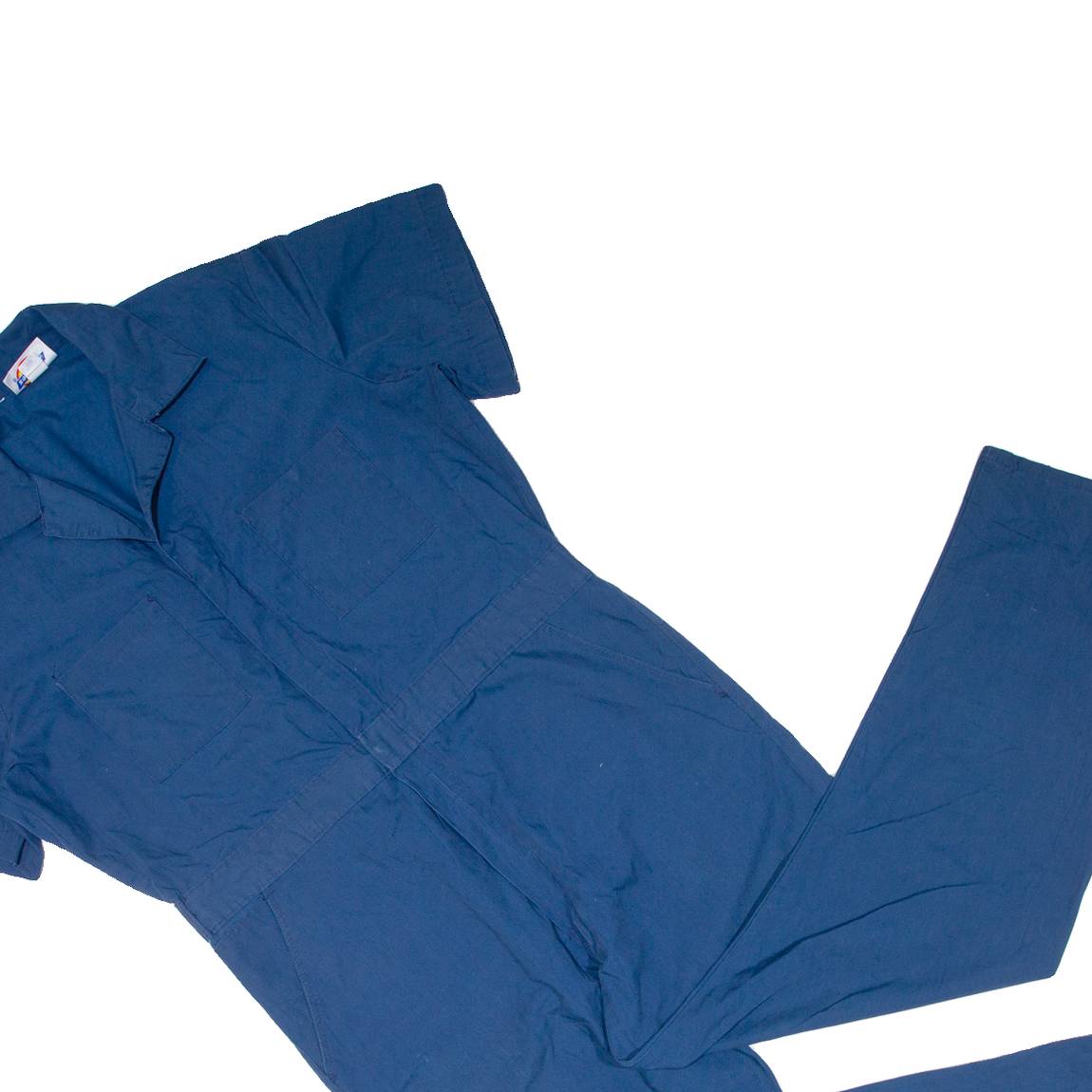 DICKIES Workwear Mens Boiler Suit Blue Relaxed L W38 L29