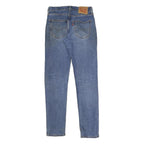 LEVI'S 512 Tapered Mens Jeans Blue Slim Tapered Denim Medium W28 L32 Casual