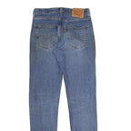 LEVI'S 512 Tapered Mens Jeans Blue Slim Tapered Denim Medium W28 L32 Casual