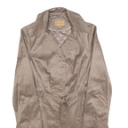 ORSAY Womens Beige S Button Jacket Cotton Blend Classic Casual Lightweight