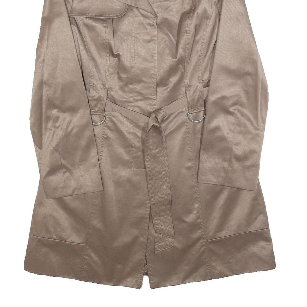 ORSAY Womens Beige S Button Jacket Cotton Blend Classic Casual Lightweight