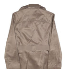 ORSAY Womens Beige S Button Jacket Cotton Blend Classic Casual Lightweight