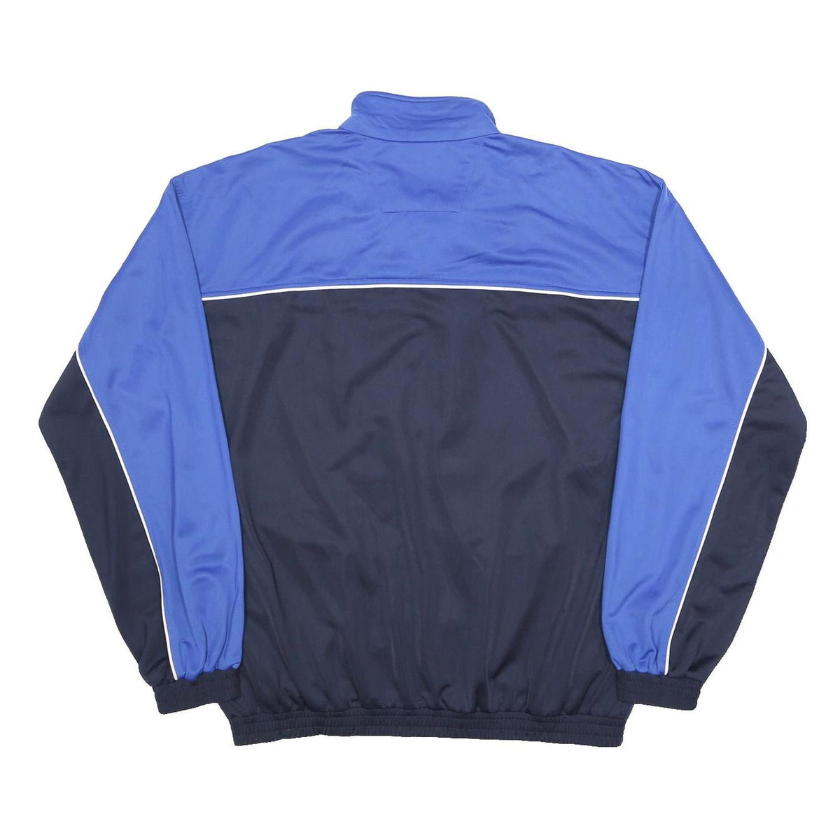 PUMA Mens Blue & Navy Zip Jacket L Polyester Sportswear Casual Trackwear