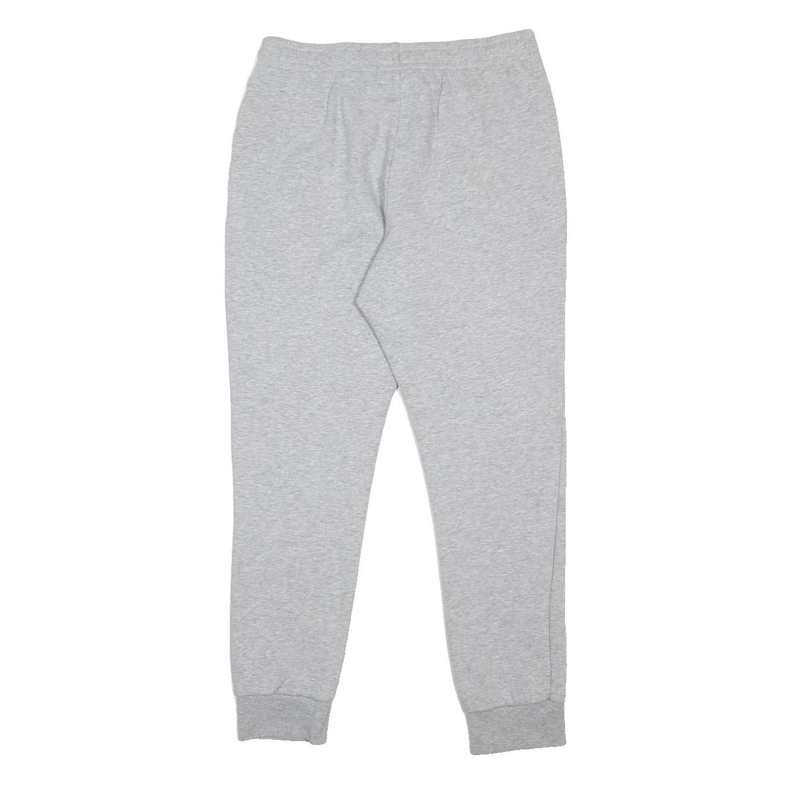 LACOSTE Mens Joggers Grey Slim Tapered M W29 L26 Cotton Blend Casual Wear