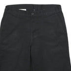 DICKIES Mens Black Casual Polyester Blend Shorts L W34 Workwear Comfort Fit