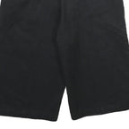 DICKIES Mens Black Casual Polyester Blend Shorts L W34 Workwear Comfort Fit