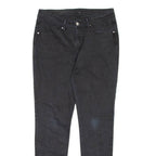 LEVI'S Mid Rise Womens Jeans Black Regular Skinny W30 L31