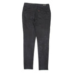 LEVI'S Mid Rise Womens Jeans Black Regular Skinny W30 L31