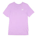 NIKE Mens Purple T-Shirt S Short Sleeve Crew Neck Cotton Blend Casual Top