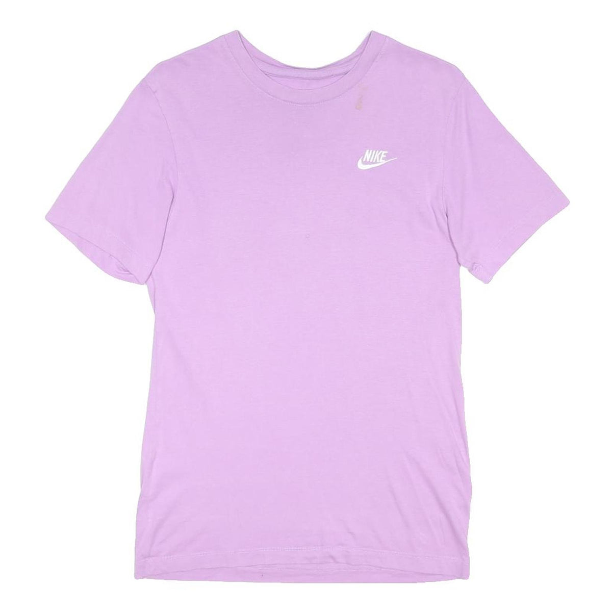 NIKE Mens Purple T-Shirt S Short Sleeve Crew Neck Cotton Blend Casual Top