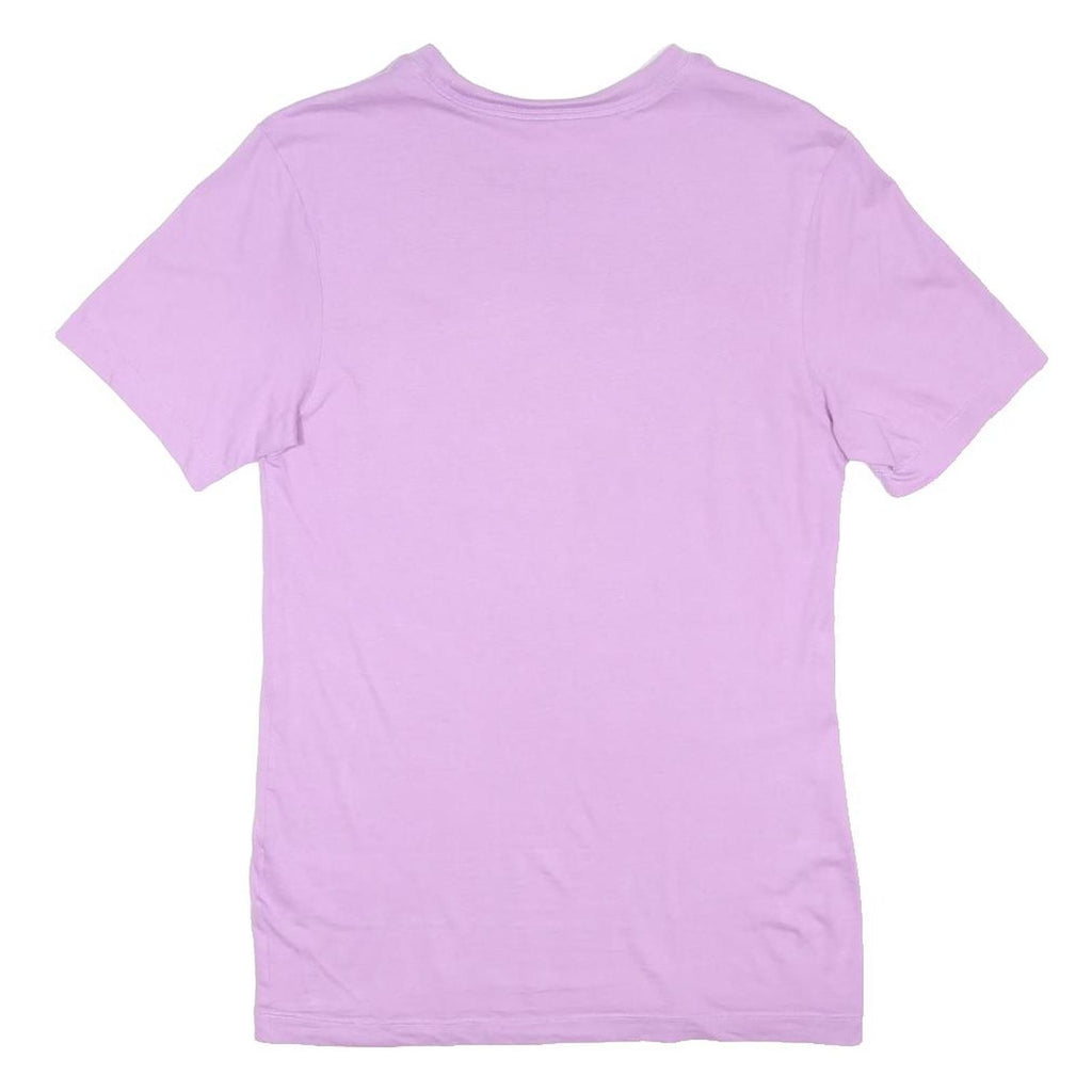 NIKE Mens Purple T-Shirt S Short Sleeve Crew Neck Cotton Blend Casual Top