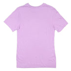 NIKE Mens Purple T-Shirt S Short Sleeve Crew Neck Cotton Blend Casual Top