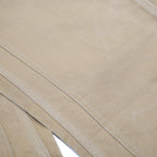 CARHARTT Mens Cotton Relaxed Beige Workwear Trousers W34 L34 Durable Zip Closure