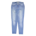 LEVI'S Womens Slim Blue Denim Light W25 L27 Jeans Zip Cotton Blend Casual