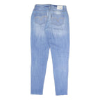 LEVI'S Womens Slim Blue Denim Light W25 L27 Jeans Zip Cotton Blend Casual