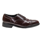 FLORSHEIM Brogue Shoes Maroon Leather Mens UK 8.5